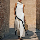 Leonora - Elegantes Leinen-Set