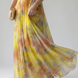 Isel - Vestido maxi de lujo