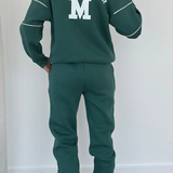 Janine - Opušteno dvodelno žensko odelo sa dugim rukavima