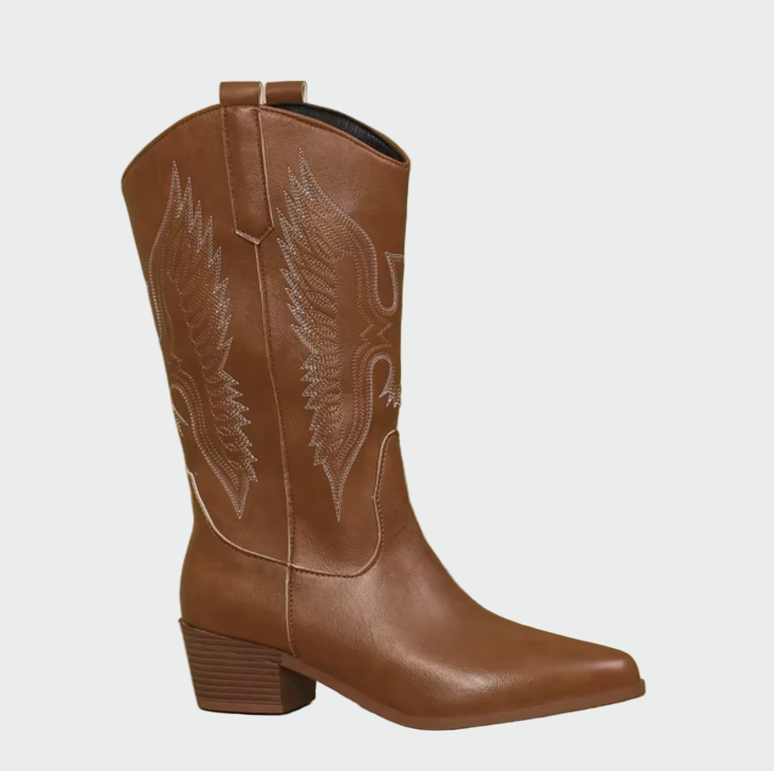 Western-Cowboystiefel aus Leder