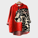 Nala | Elegante Leinenbluse für den Sommer