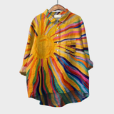 Solara | Elegante Sommer-Leinenbluse