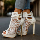 Liliana - Absatzschuhe mit Spitze