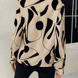 Margriet™ | Elegantna bluzа sa stajaćim kragnom