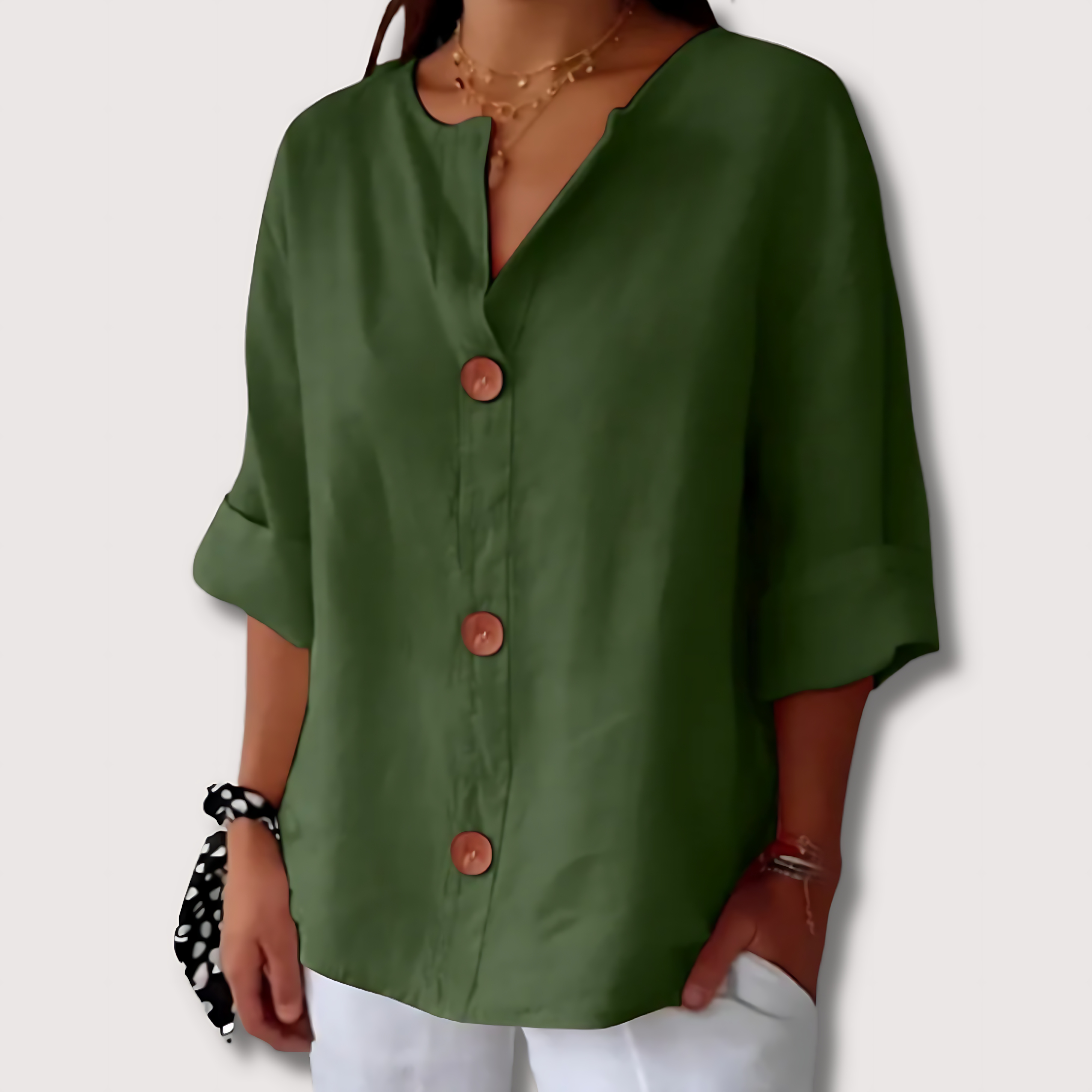 Ladina | Blusa de Lino