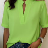 Élise - Blusa elegante con cuello refinado