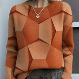 Lucia | Umetnička geometrijska dukserica