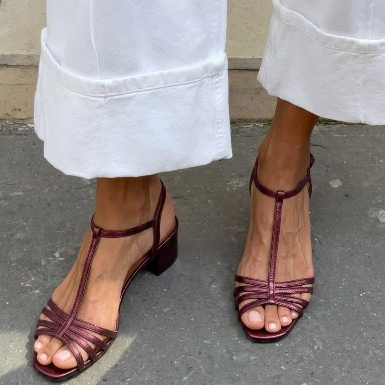 Allegra | Sandalias Doradas Elegancia Diaria