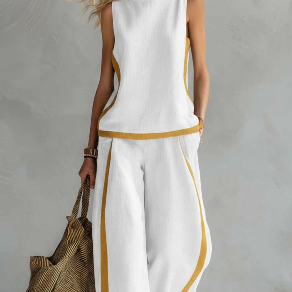 Claire - Conjunto elegante de lana