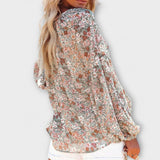 Remi - Blusa femenina de mangas largas