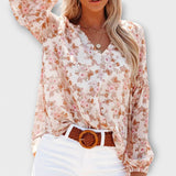 Remi - Blusa femenina de mangas largas