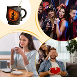Taza 3D "Halloween – Bruja"
