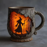 Taza 3D "Halloween – Bruja"