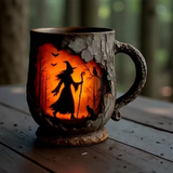 Taza 3D "Halloween – Bruja"