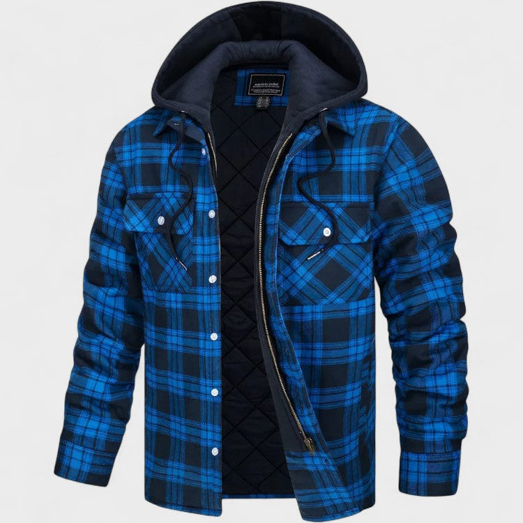 Asger™ | Abrigo de invierno para hombre de lana premium