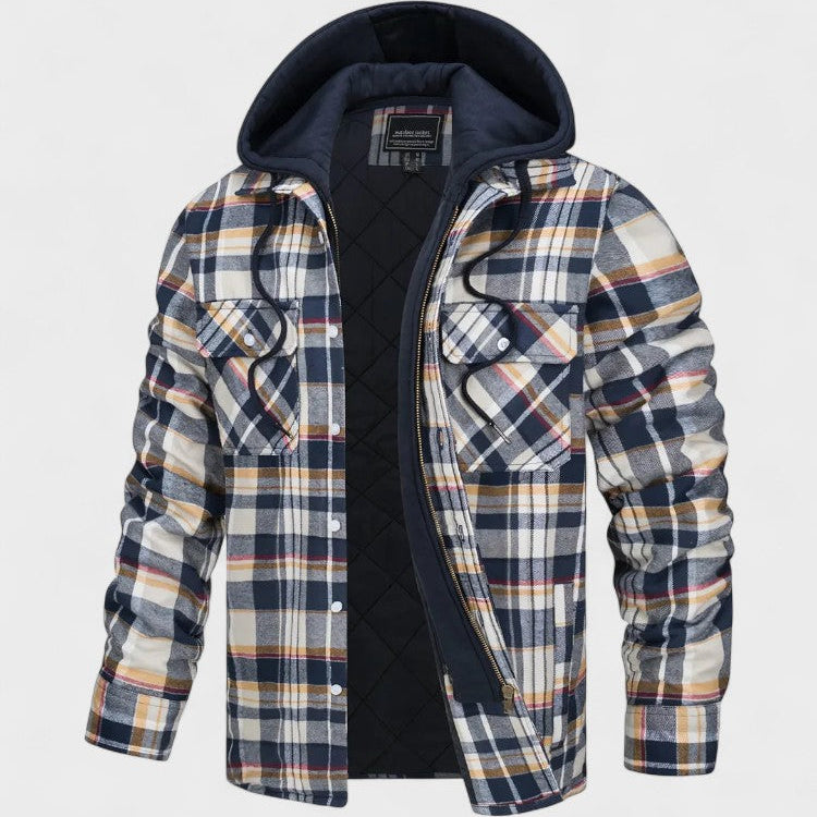Asger™ | Abrigo de invierno para hombre de lana premium