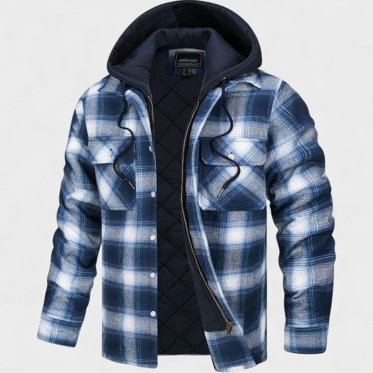 Asger™ | Abrigo de invierno para hombre de lana premium