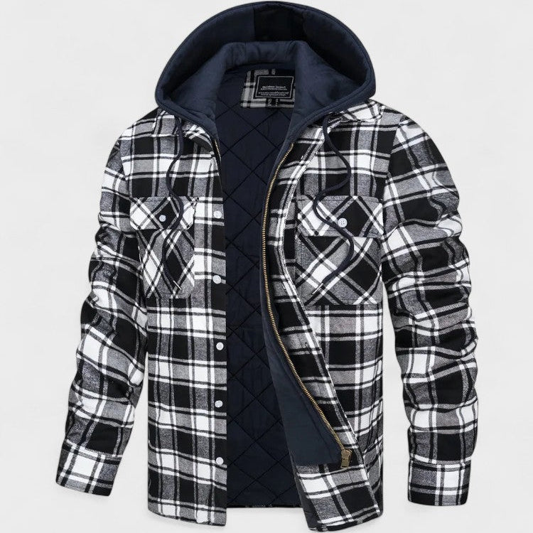 Asger™ | Abrigo de invierno para hombre de lana premium