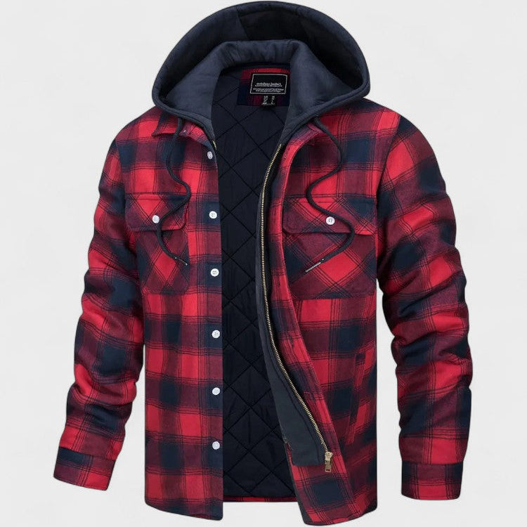 Asger™ | Abrigo de invierno para hombre de lana premium