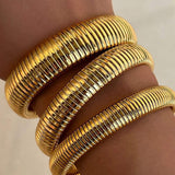 Rilliertes Armband