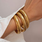 Rilliertes Armband
