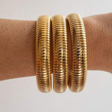 Rilliertes Armband