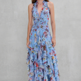 Belladina - Vestido maxi halter