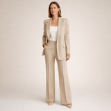 Brigitte | Elegantes zweiteiliges Set mit Schlaghose