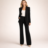 Brigitte | Elegantes zweiteiliges Set mit Schlaghose