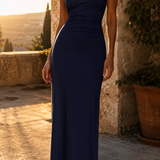 Sonnia - Vestido largo con escote halter
