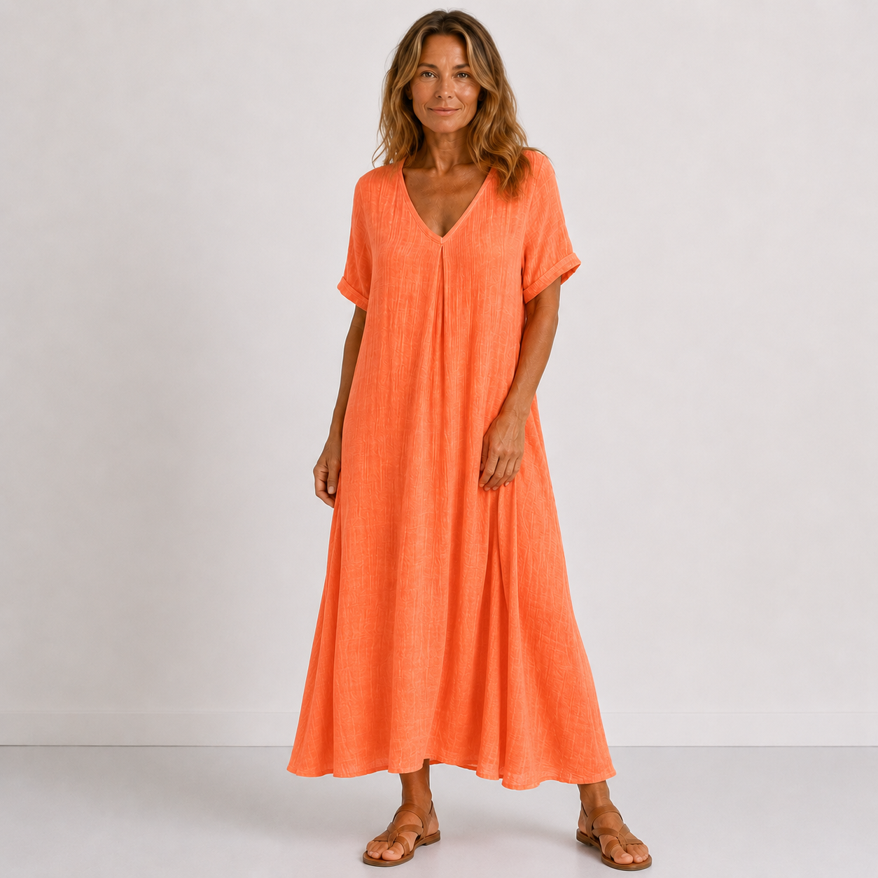 Vestido Violette - Largo y Fluido