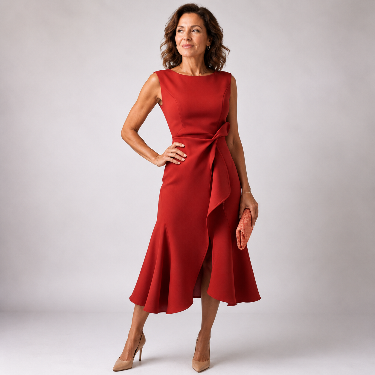 Darlene - Vestido Midi Sofisticado
