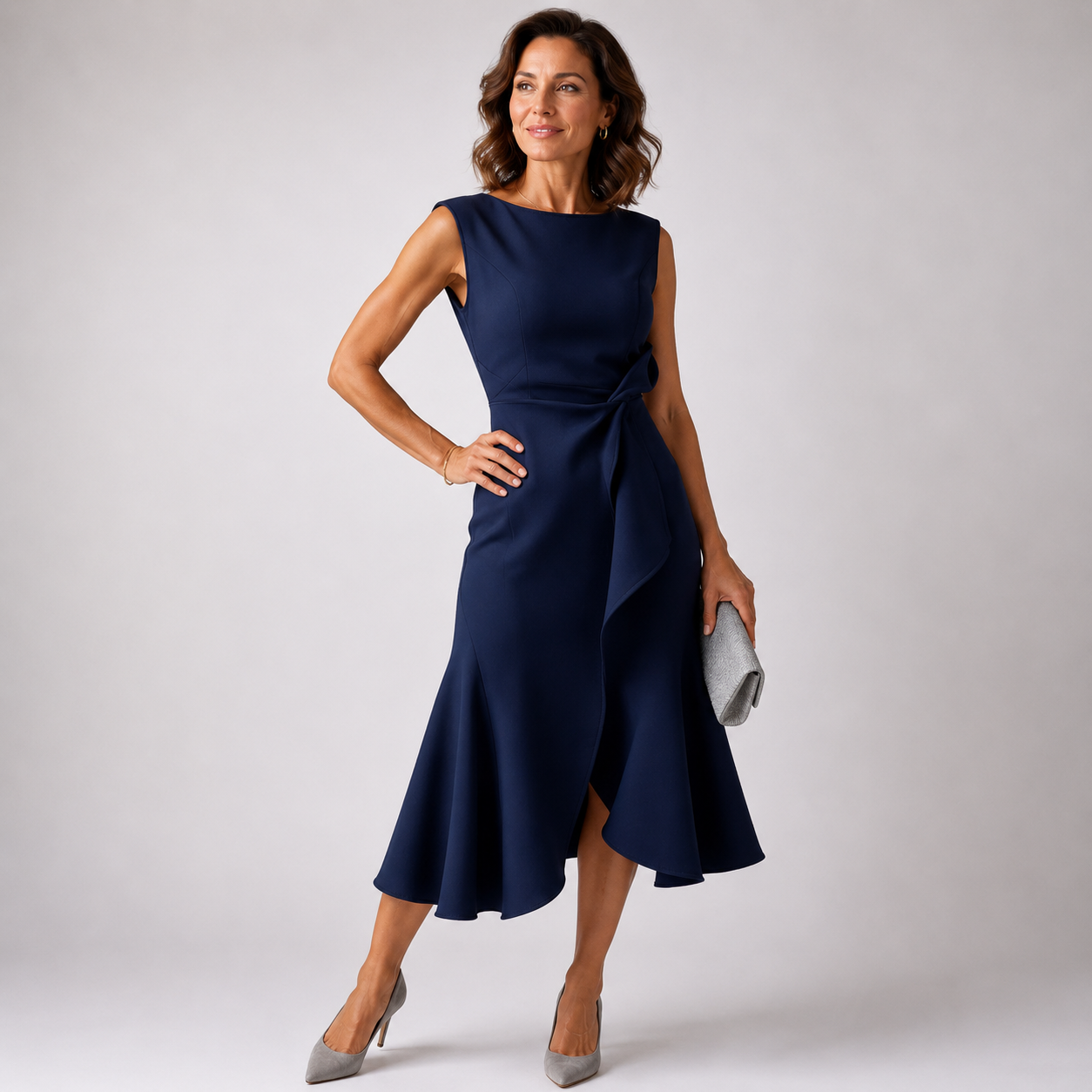 Darlene - Vestido Midi Sofisticado
