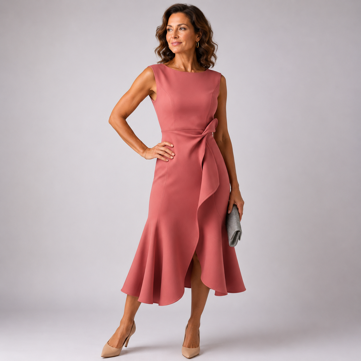 Darlene - Vestido Midi Sofisticado
