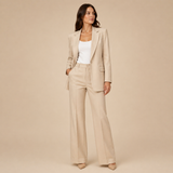 Vanessa - Conjunto Elegante con Pantalones Amplios
