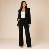 Vanessa - Conjunto Elegante con Pantalones Amplios