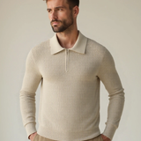 David™ | Suéter Polo con Cremallera