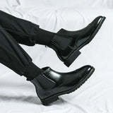 Dwight™ | Botas Chelsea de cuero sintético