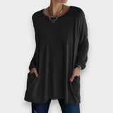 Aelira | Camiseta Casual de Manga Larga