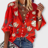 Madeleine – Blusa Ligera con Diseño Floral
