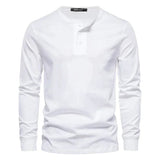 Henley-Shirt - Atmungsaktive, weiche Mischung