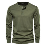 Henley-Shirt - Atmungsaktive Sanfte Mischung