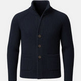 Henrik™ | Abrigo tejido con botones