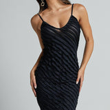 Solvi | Elegantes schwarzes Kleid