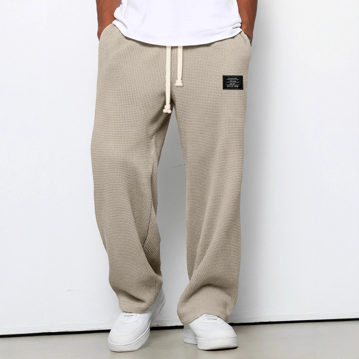 Gerald - Pantalones anchos con cintura ajustable