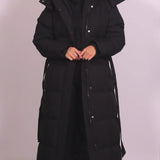 Carmen | Dugi puffer kaput sa pojasom