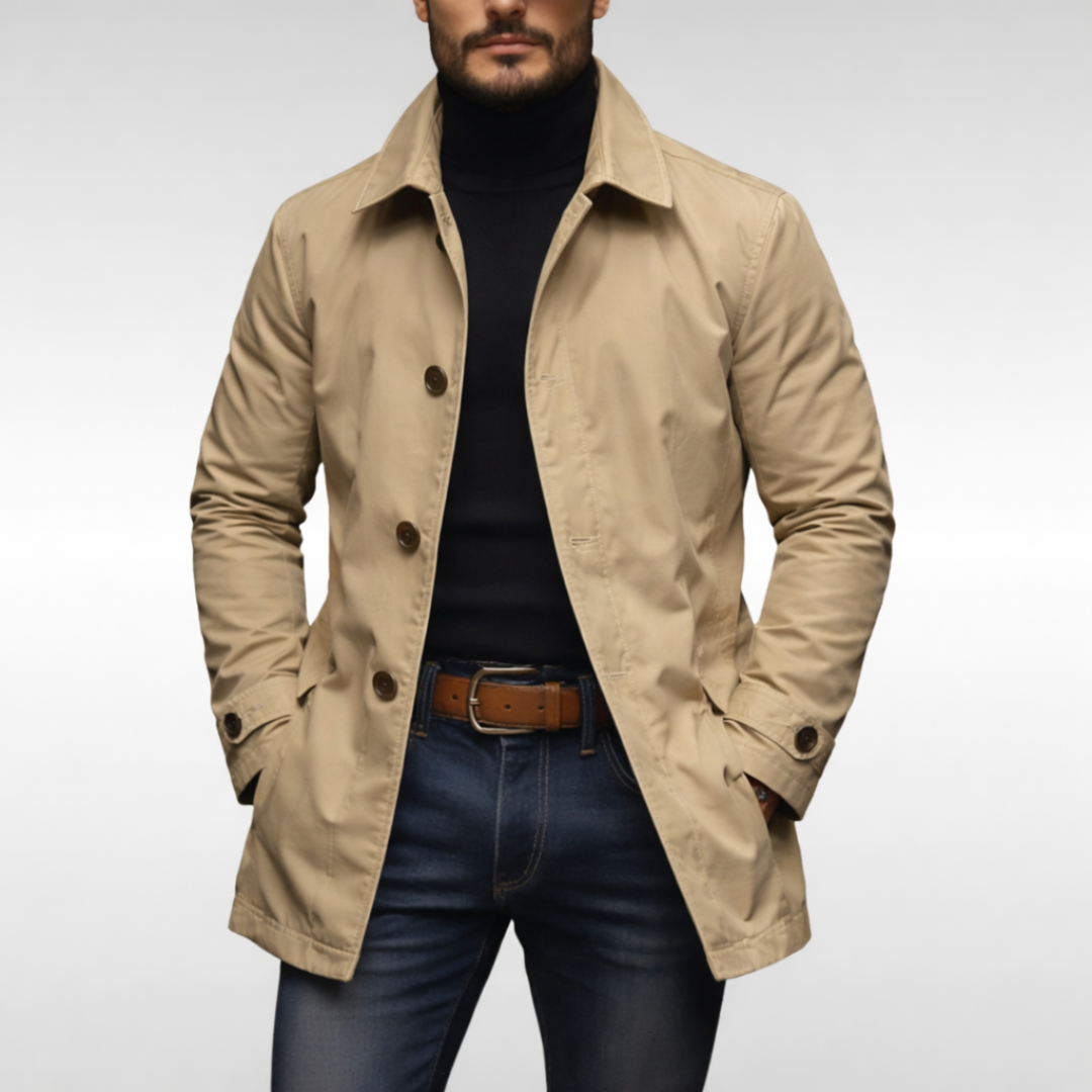 Adrian - Elegante abrigo masculino
