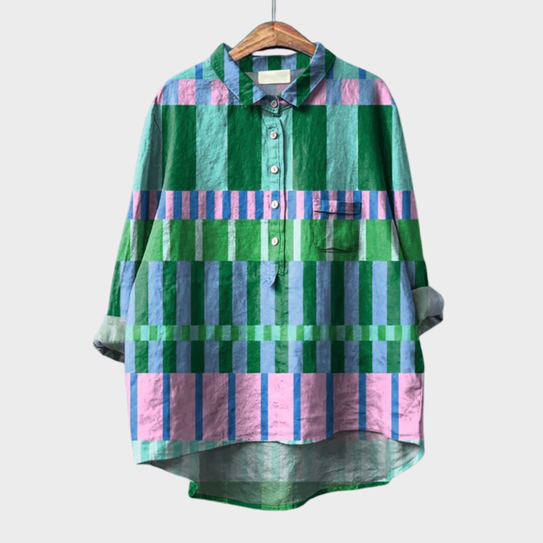 Âmbar | Elegante Leinenbluse für den Sommer