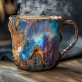 Vaso de cristales minerales