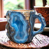 Vaso de cristales minerales